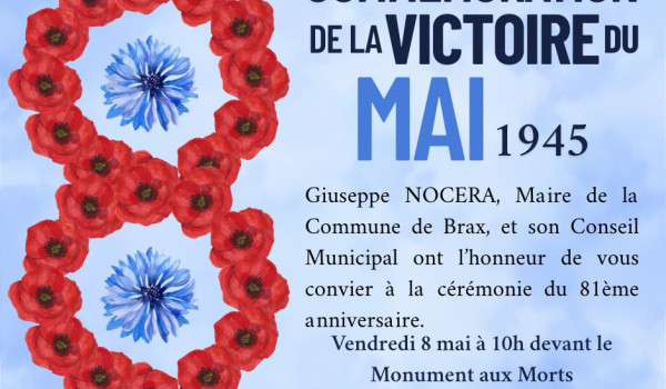 Comm&eacute;moration du 08 mai 1945