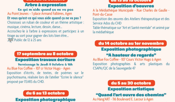 Semaines d'Informations sur la Sant&eacute; Mentale